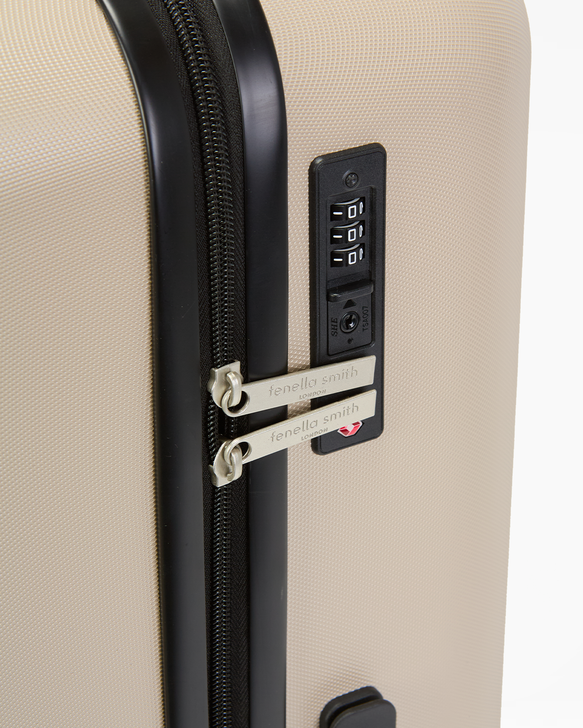 Ezra Checked Suitcase