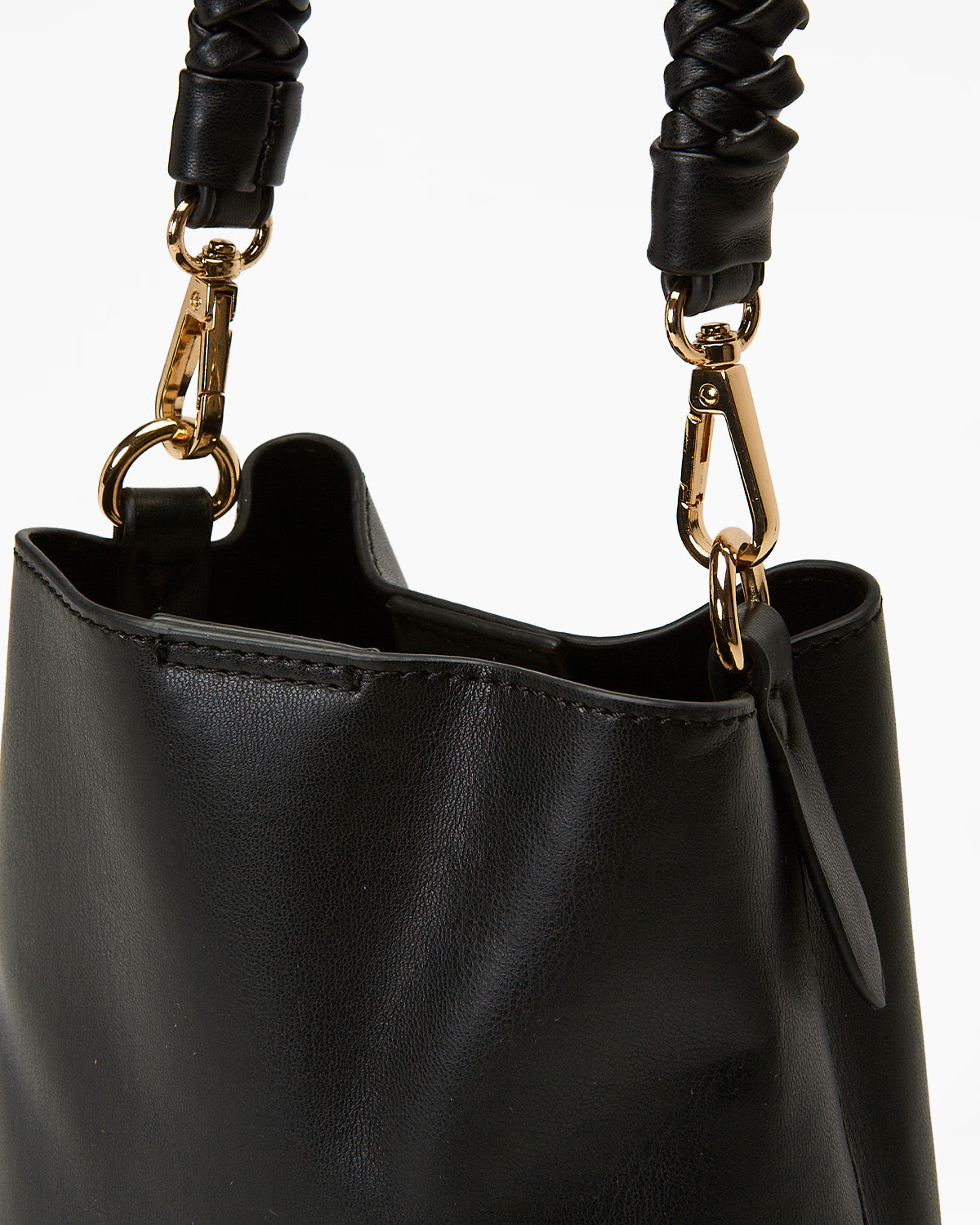 Black Mini Mimi Bucket Bag