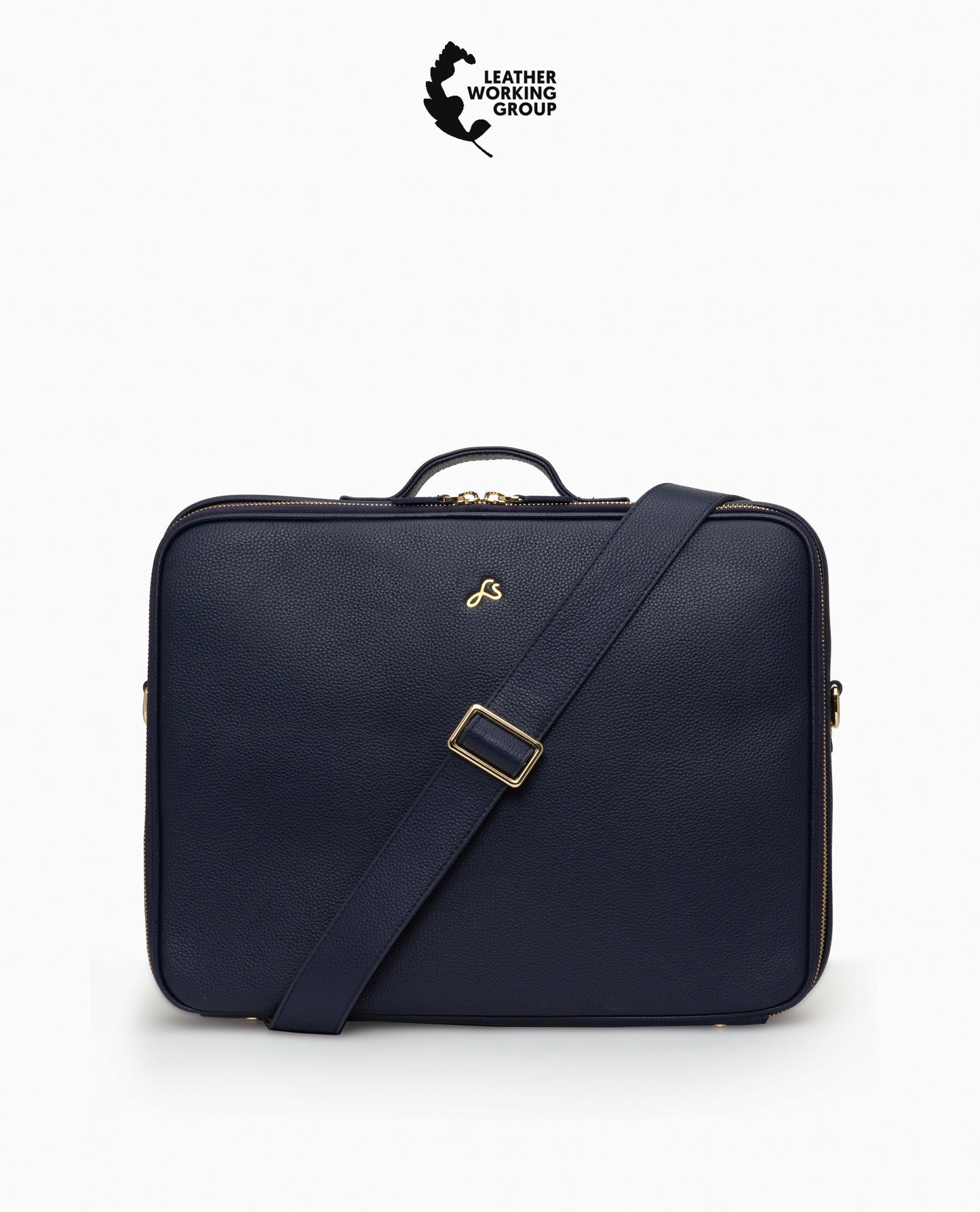 Sustainable Leather Luca Laptop Bag