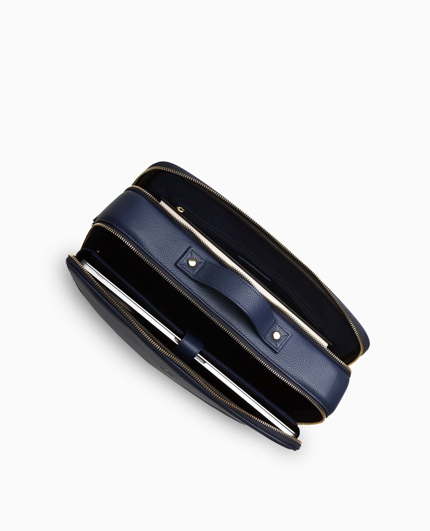 Sustainable Leather Luca Laptop Bag