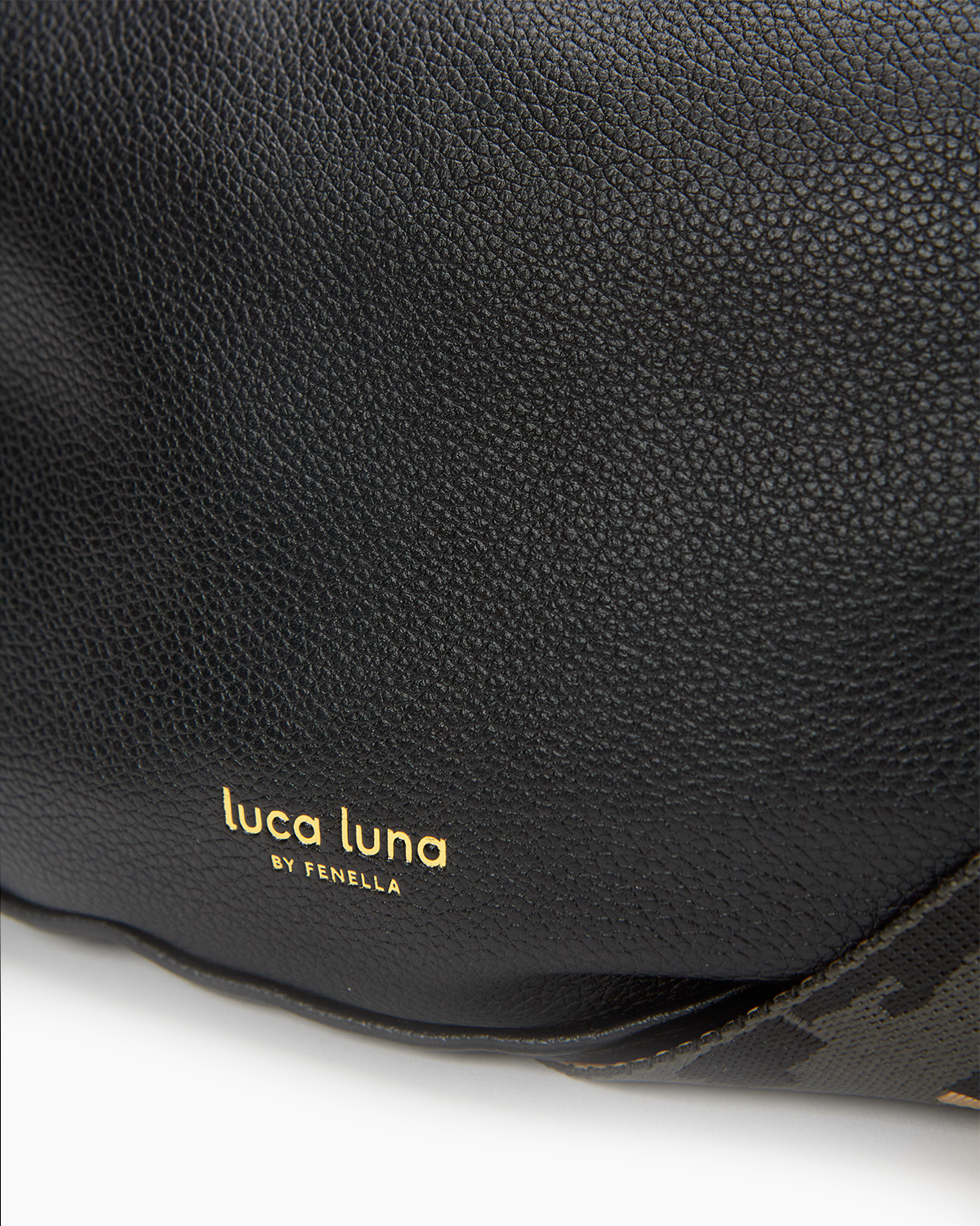 relove - Black Tilly Luca Luna Crossbody Bag
