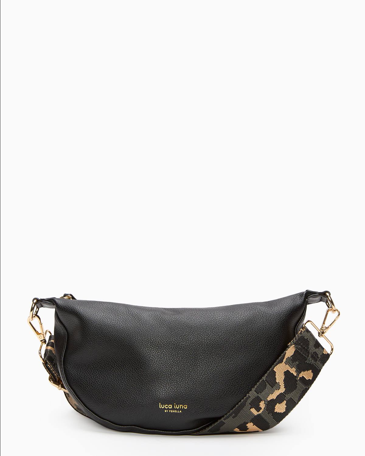 relove - Black Tilly Luca Luna Crossbody Bag
