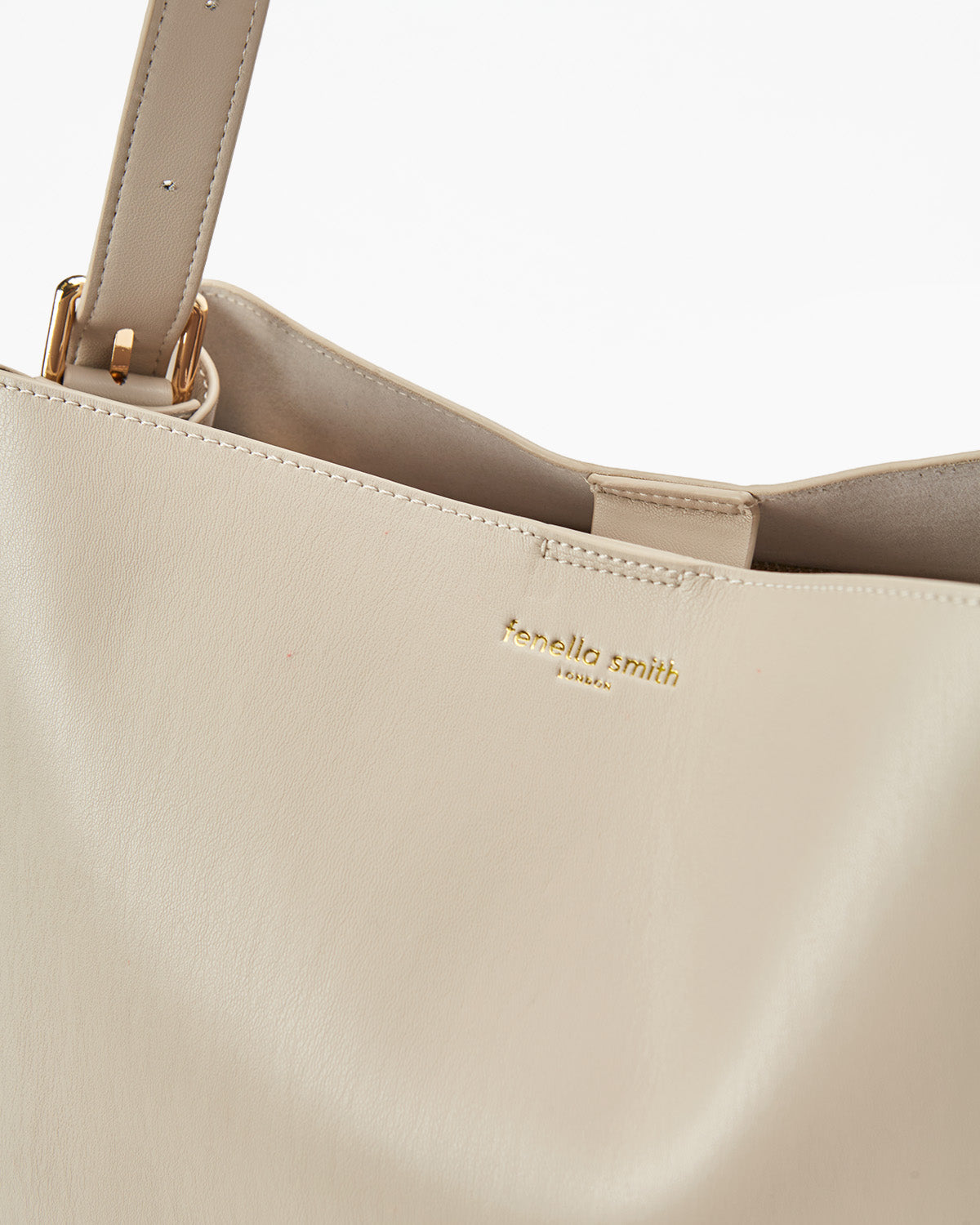 relove - Cream Rosie Bucket Bag