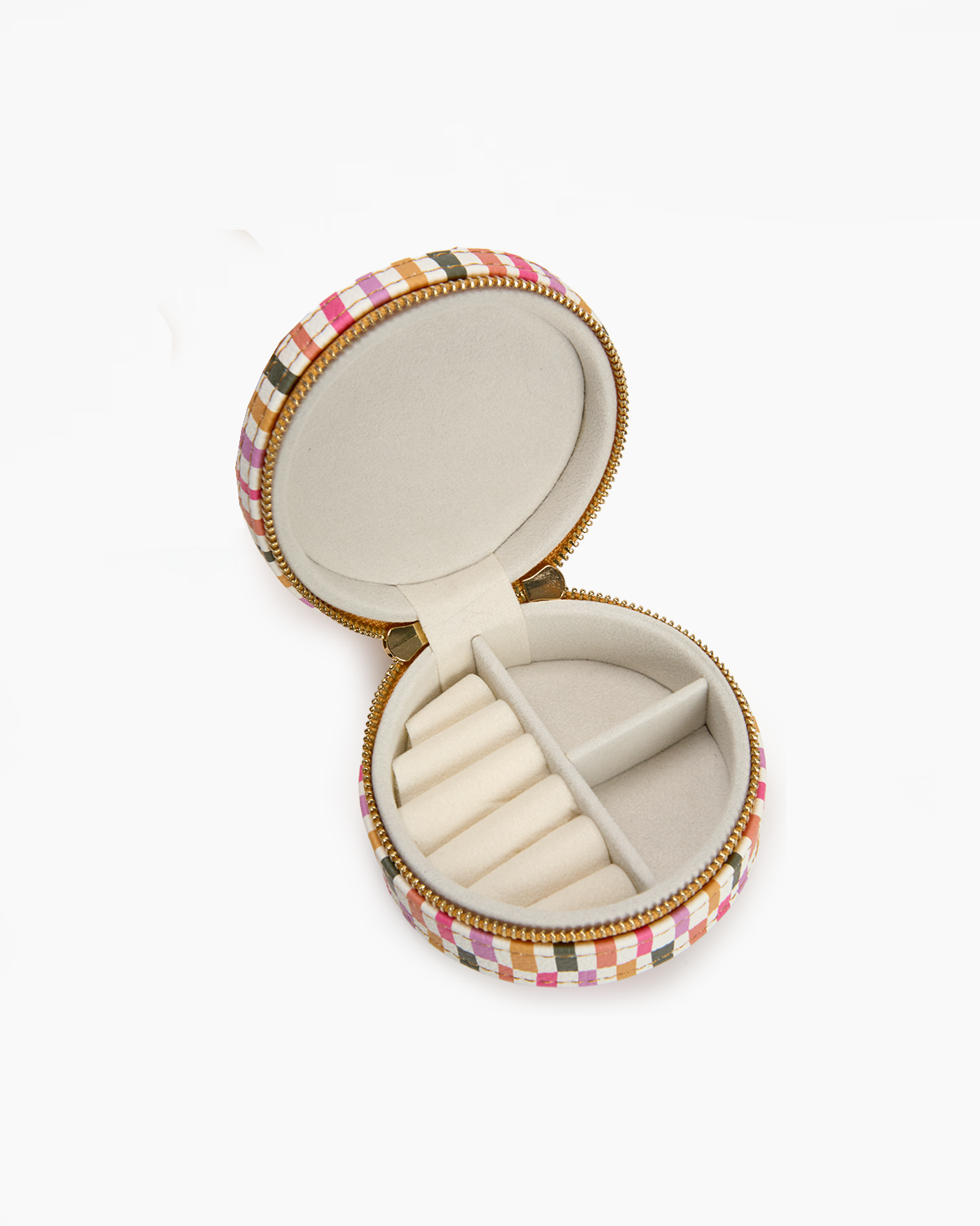 Round Jewellery Case