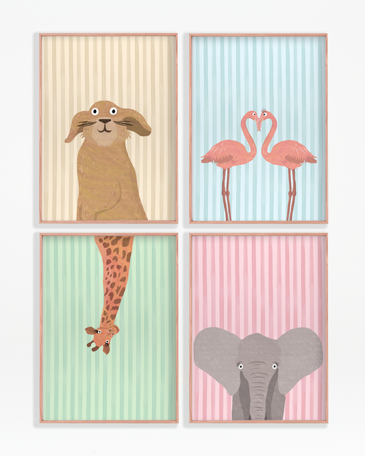 Stripey Collection Set of 4