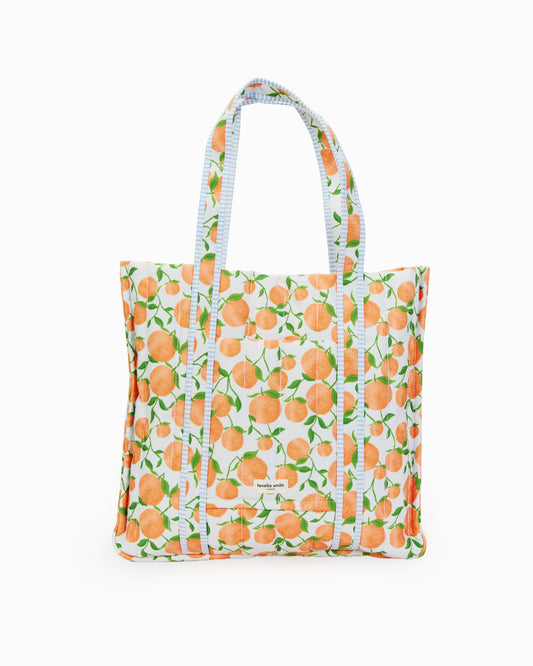 Quilted Padded Tote Bag