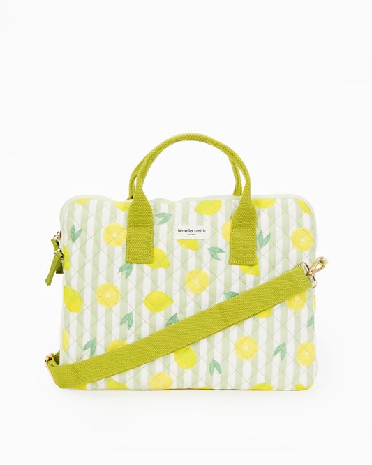 Romy Quilted Laptop Bag