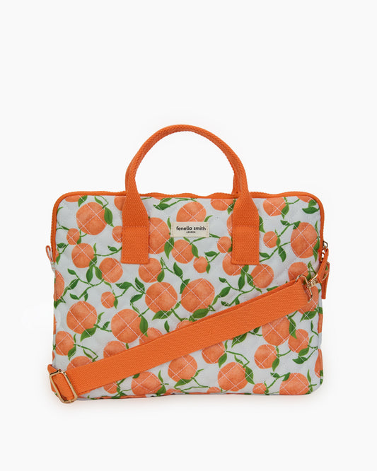 Romy Quilted Laptop Bag
