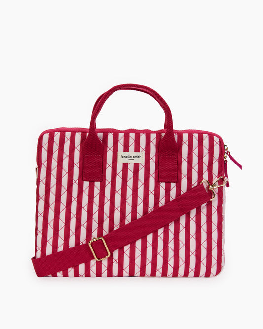Romy Quilted Laptop Bag