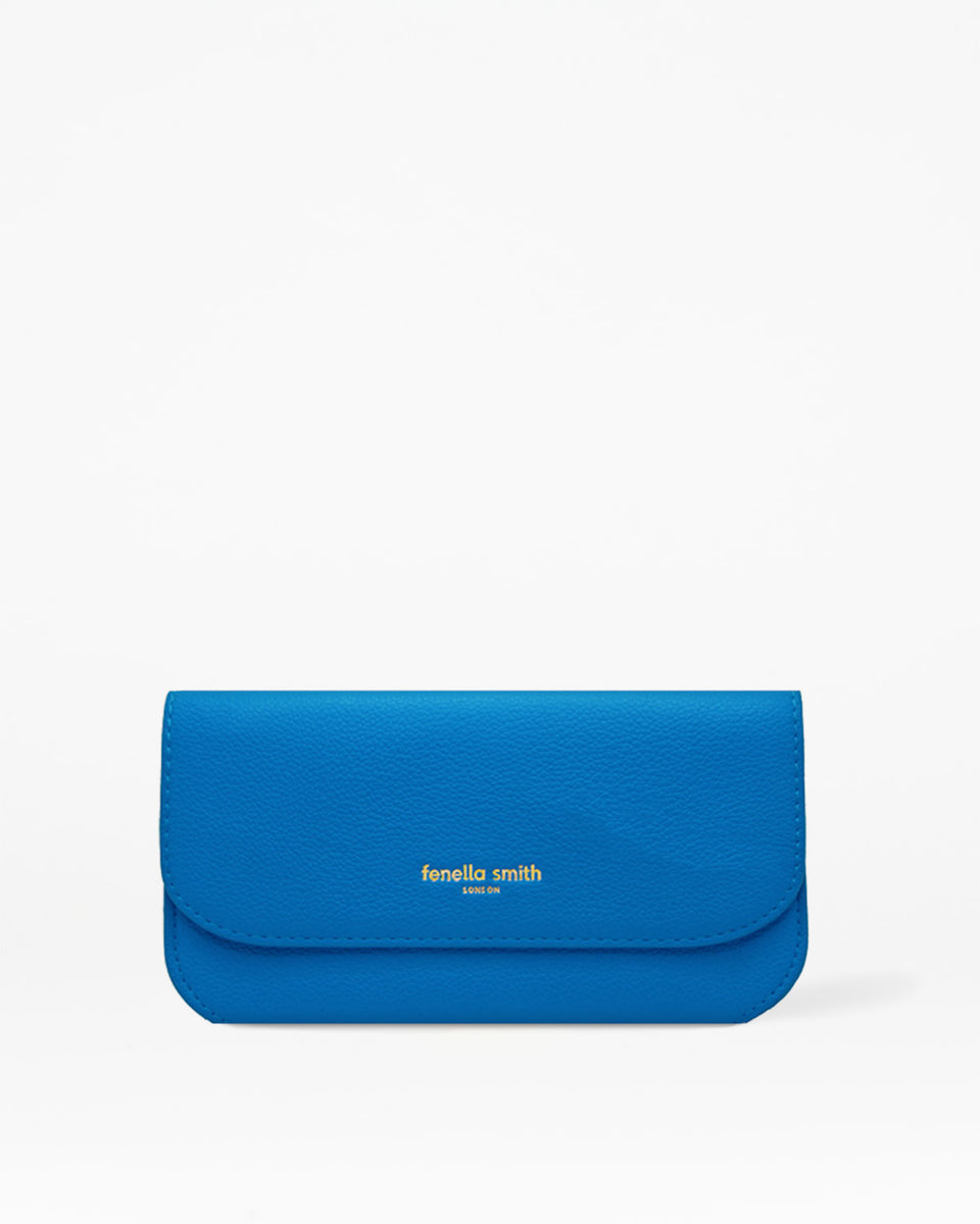 Lara - Vegan Leather Azure Blue Purse | Fenella Smith – Fenella Smith ...