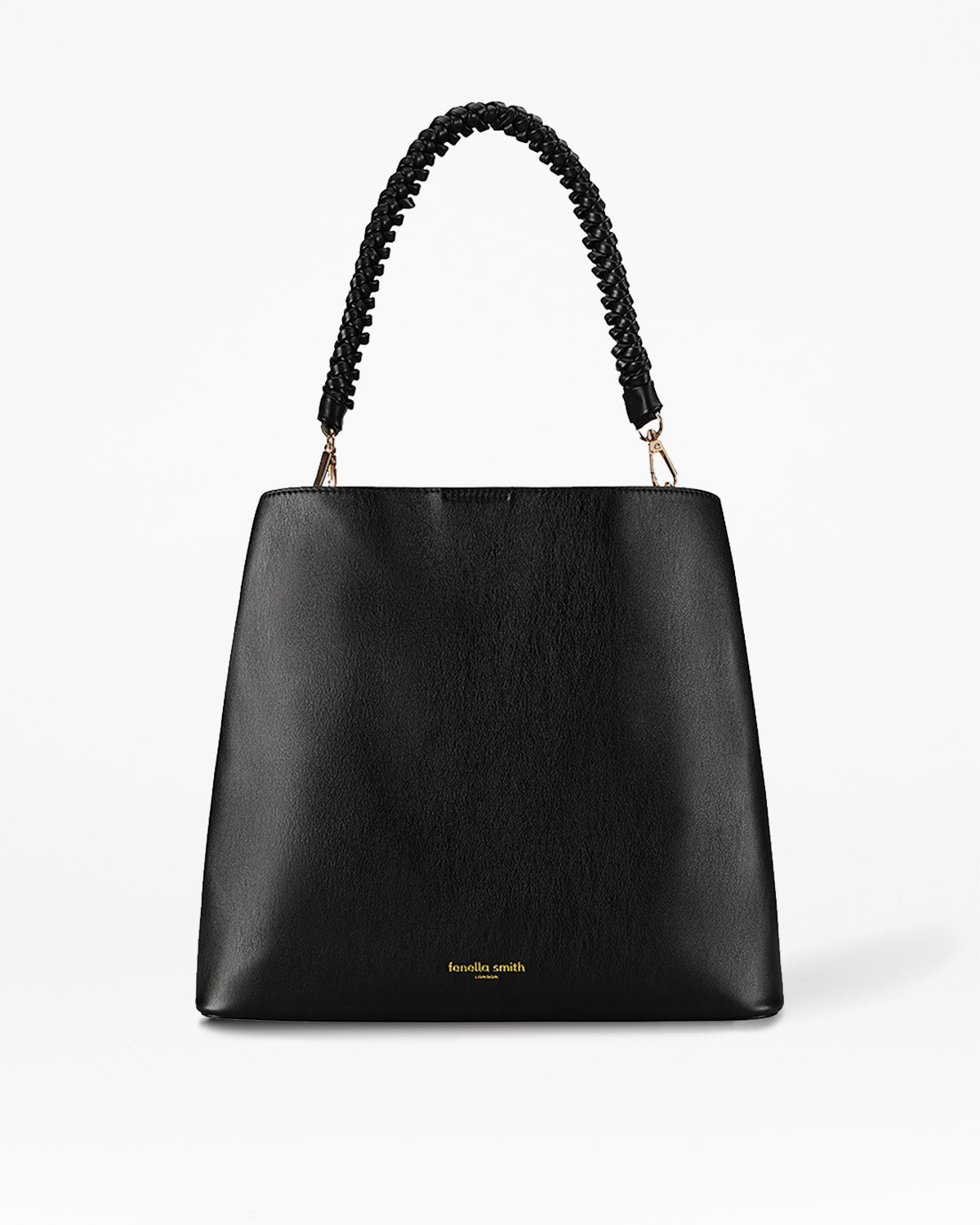 relove - Black Amelia Bucket Bag