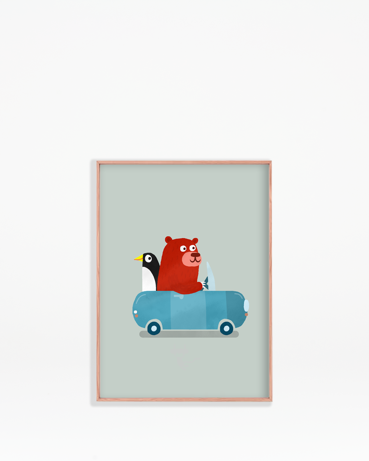 Arctic Drive Wall Print