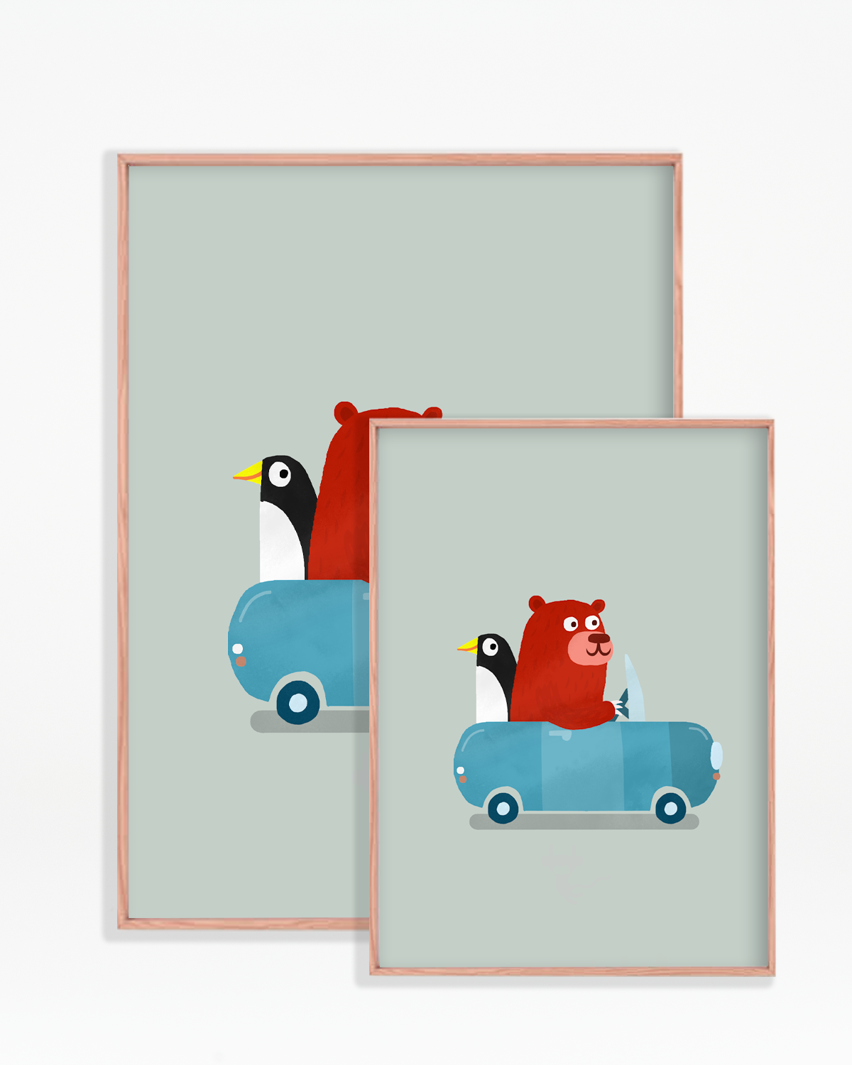Arctic Drive Wall Print