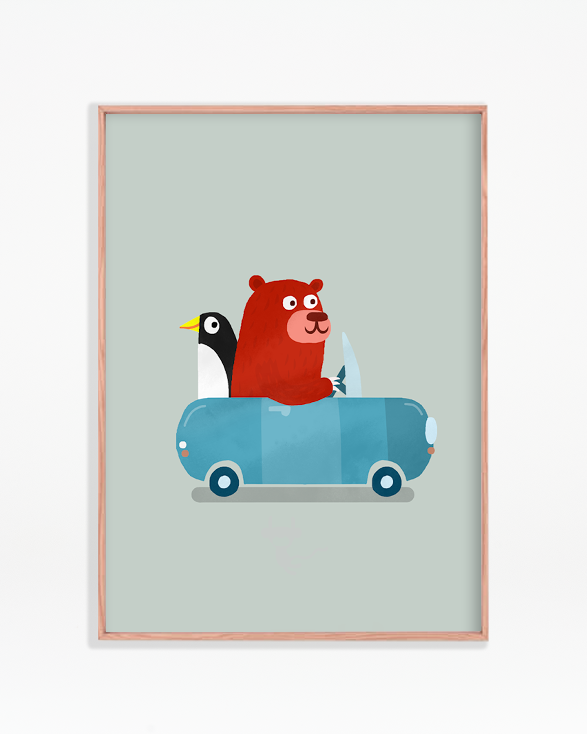 Arctic Drive Wall Print