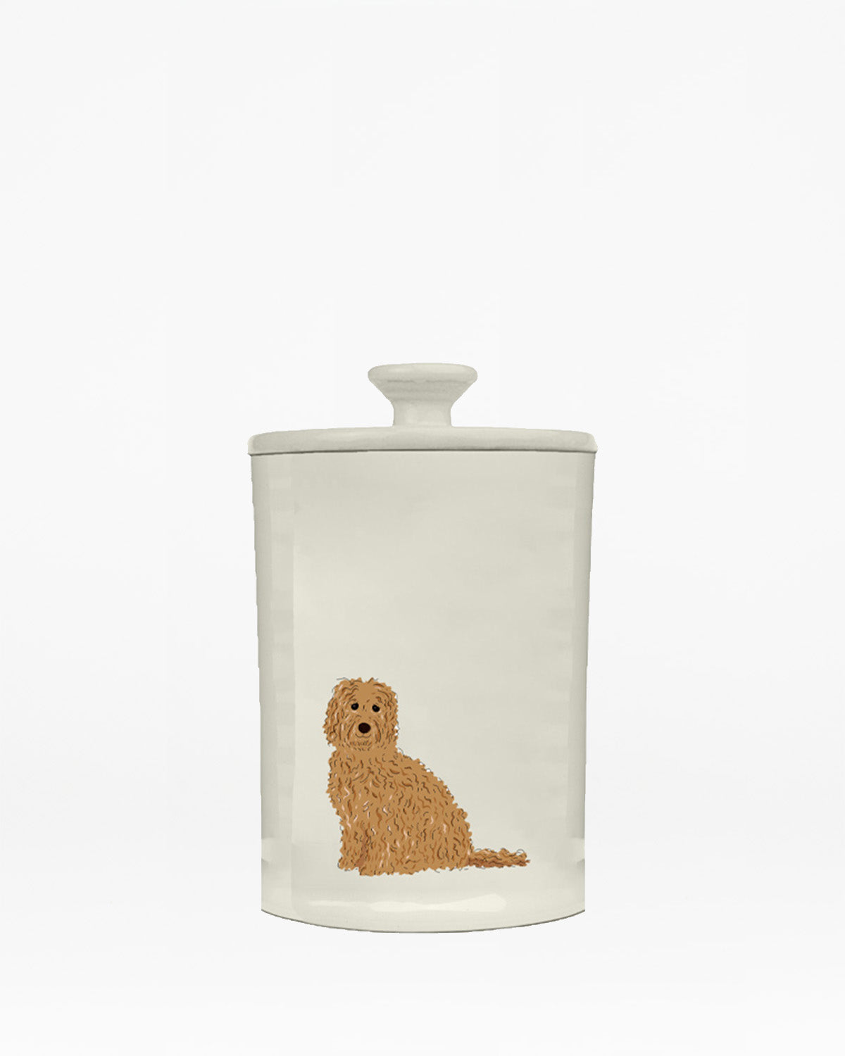 Dog Bowl and Treat Jar Set