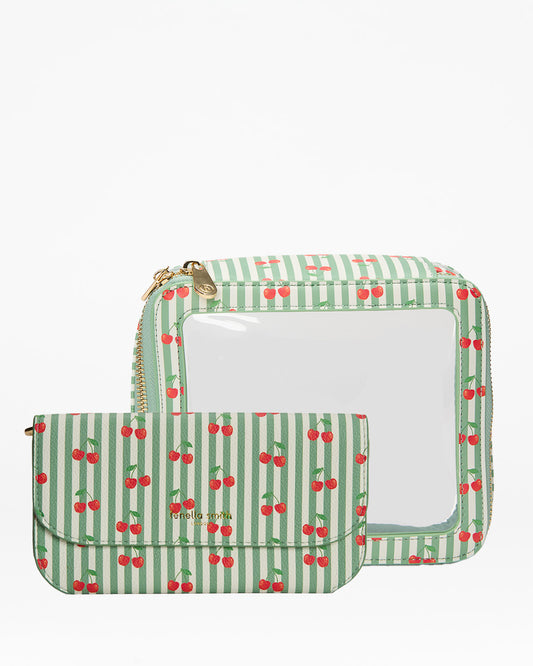 Lara Purse and Cosmetic Case Set