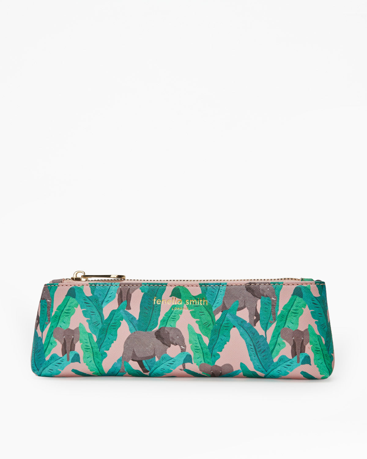 Elephant & Palms Pencil Case