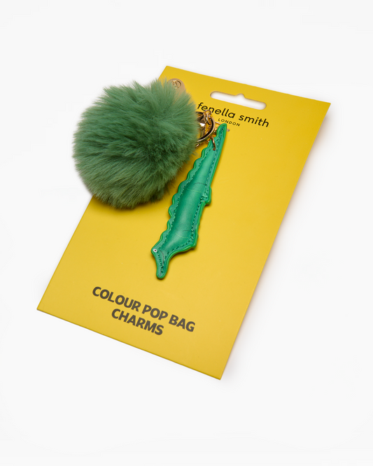 Pom Pom Bag Charm