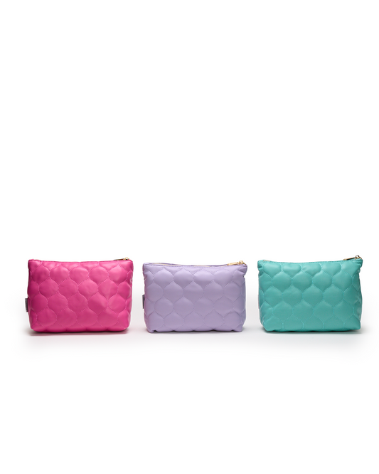 Quilted Washbag Set