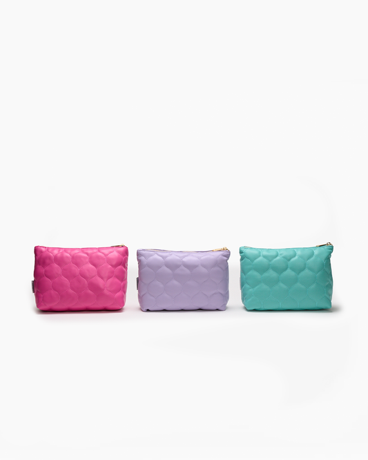 Quilted Washbag Set
