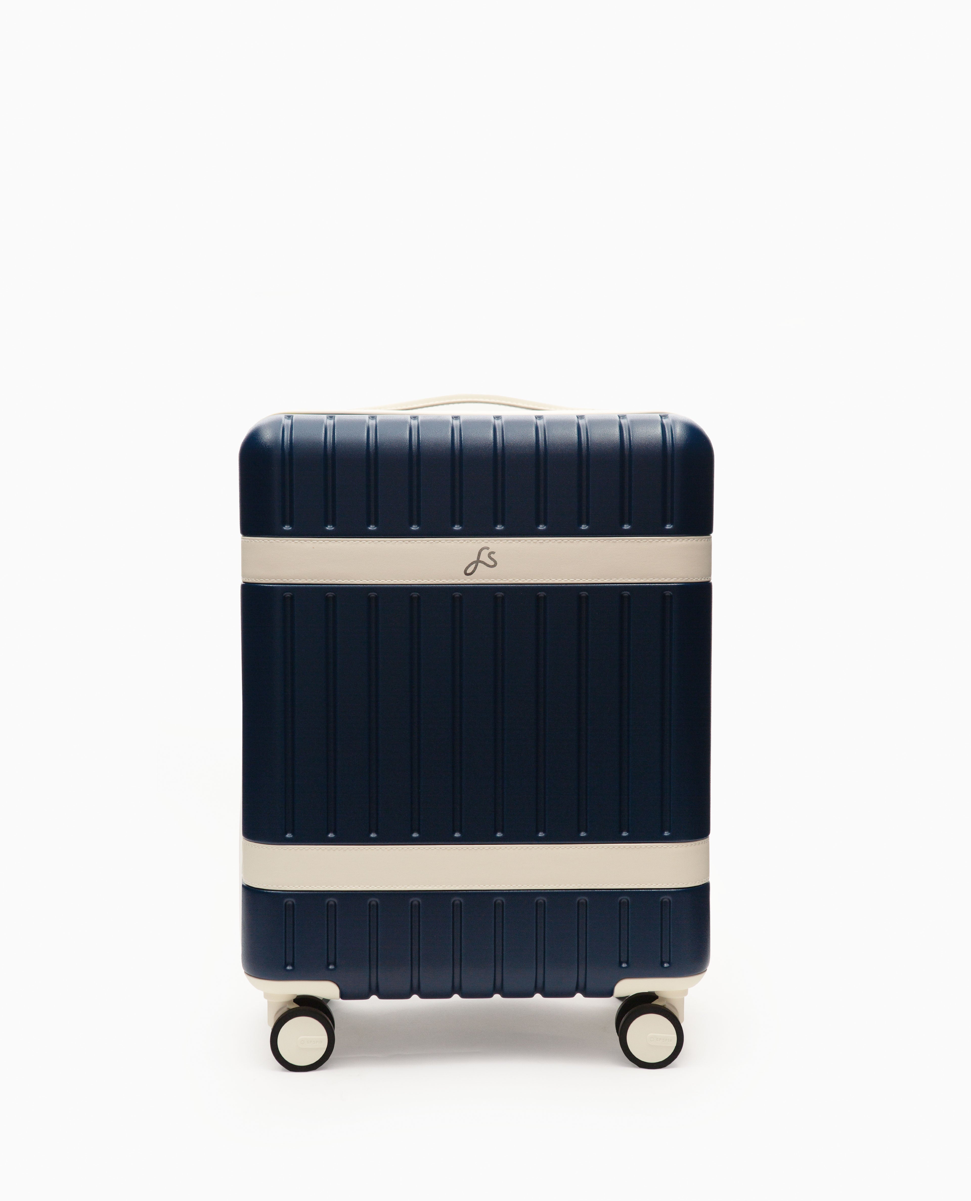 Navy Nova Carry On Suitcase – Durable Lightweight Hard Shell with TSA ...