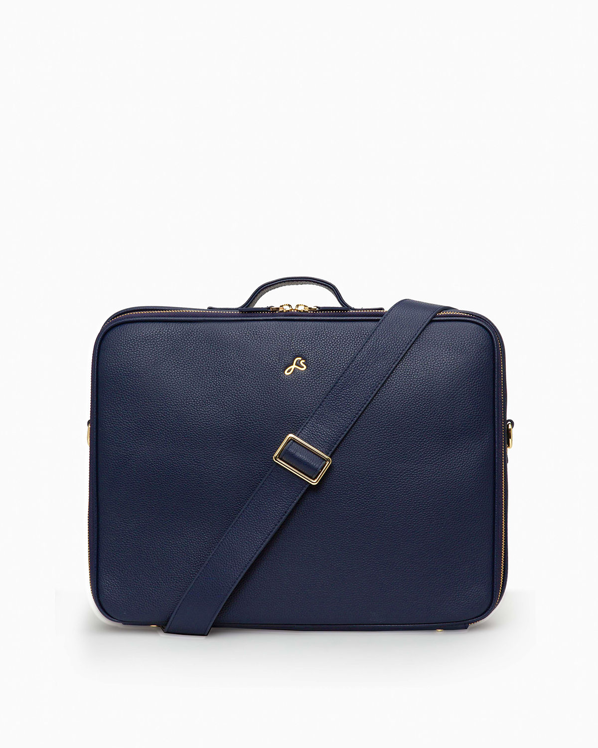 Sustainable Leather Luca Laptop Bag