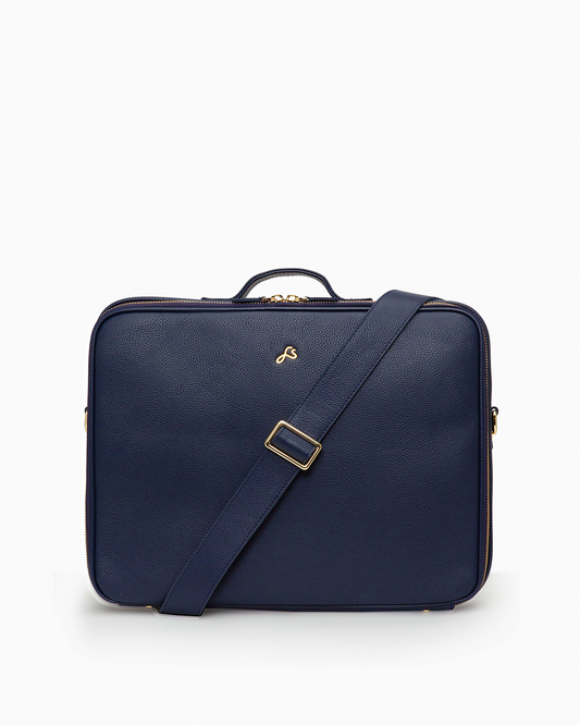 Sustainable Leather Luca Laptop Bag