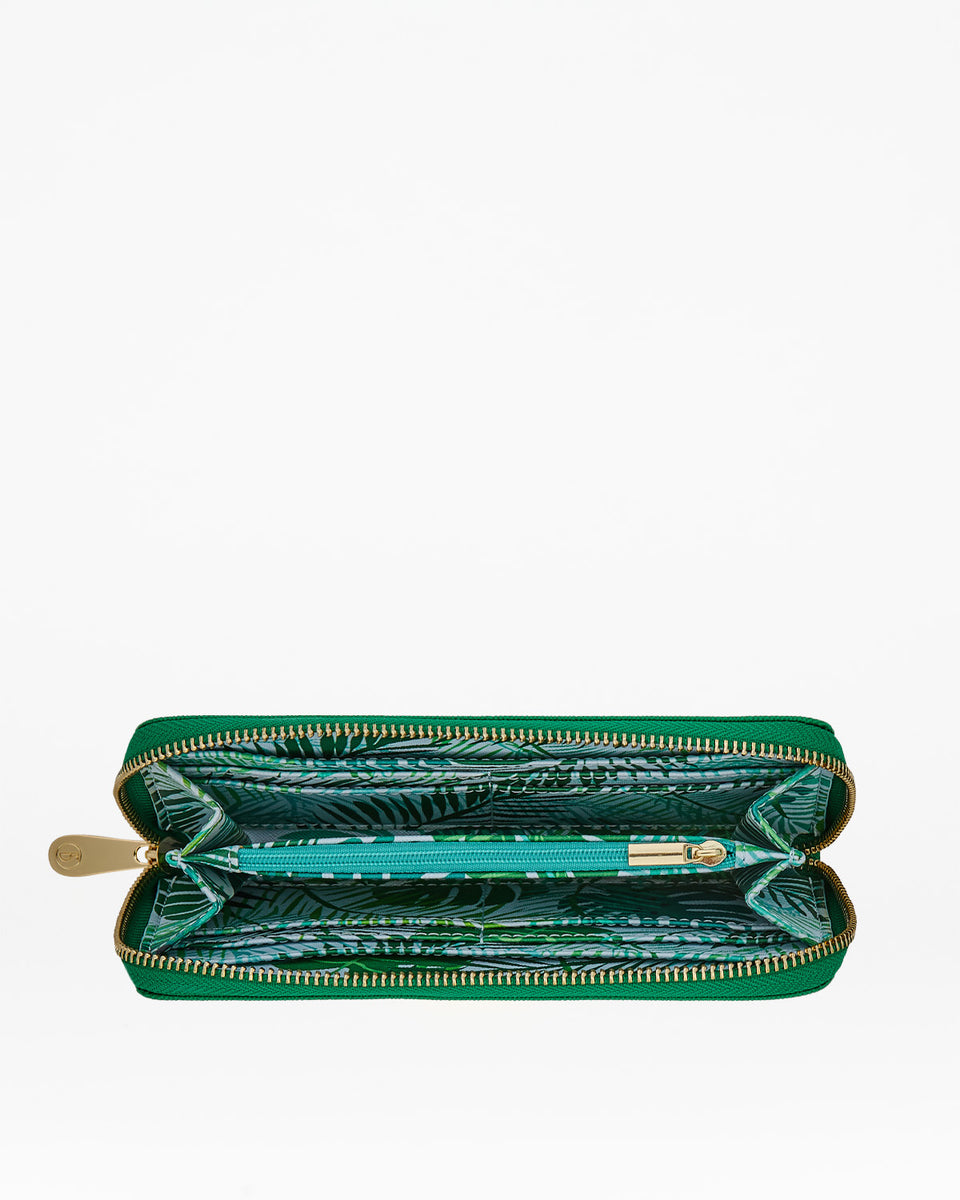 Vegan Leather Ladies' Green Purse UK | Fenella Smith – Fenella Smith London