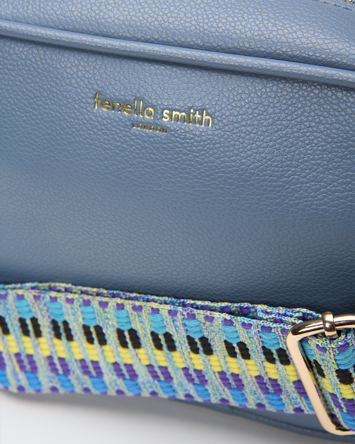 relove - Petrol Blue Lily Crossbody Bag