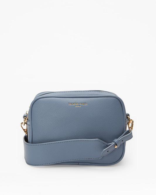 relove - Petrol Blue Lily Crossbody Bag