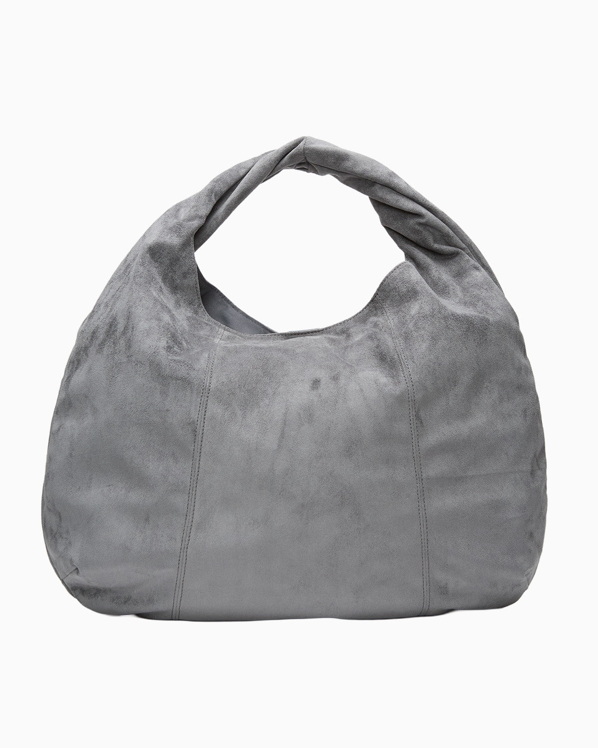 relove - Grey Suede Eva Hobo Tote Bag