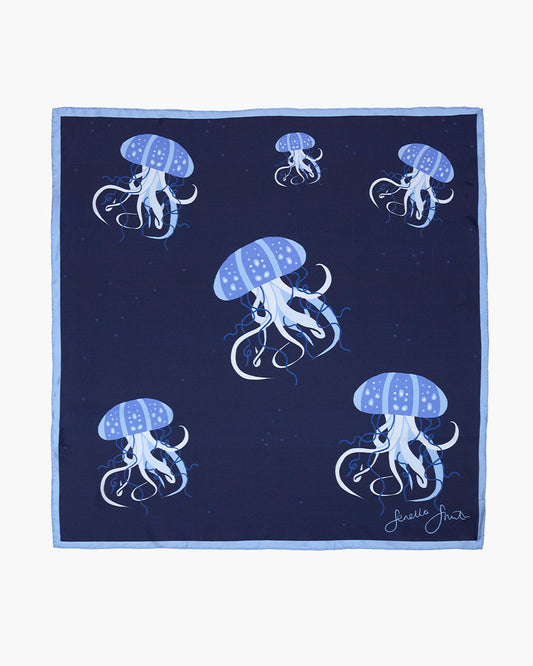 Jellyfish Silk Scarf