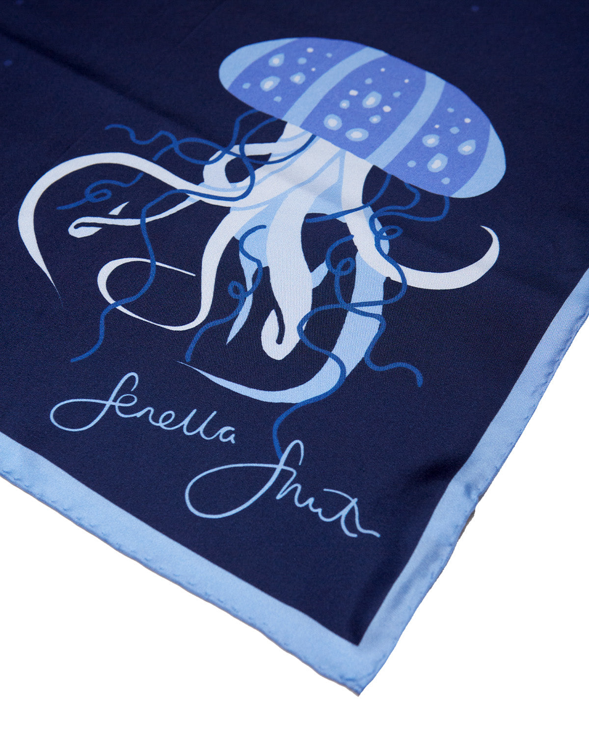 Jellyfish Silk Scarf