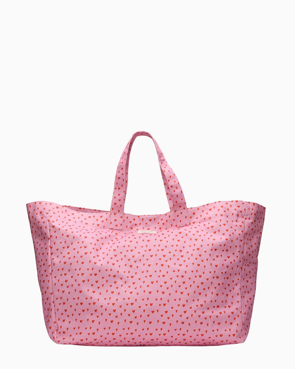 relove - Large Pink Hearts Bella Tote Bag