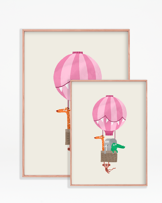 Safari Skies Wall Print