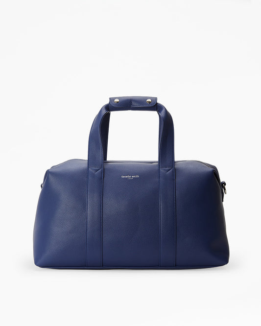 relove - Navy Vegan Leather Weekender