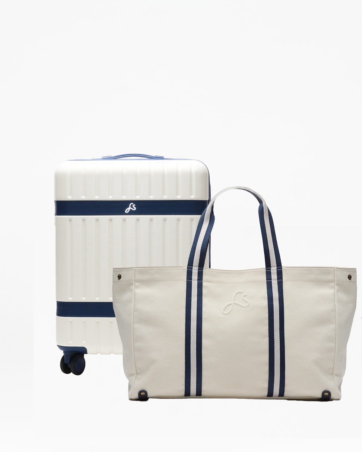 Nova Carry On Suitcase and Naia Beach Bag Set