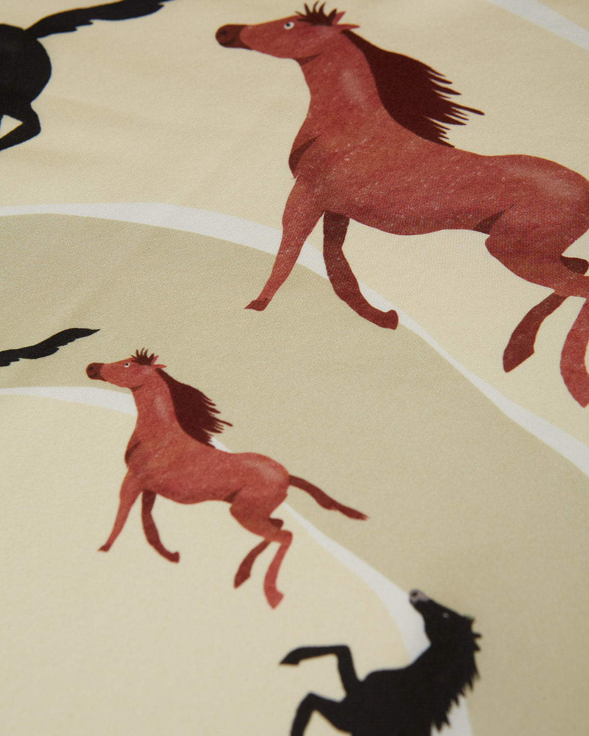 Running Horse Silk Scarf