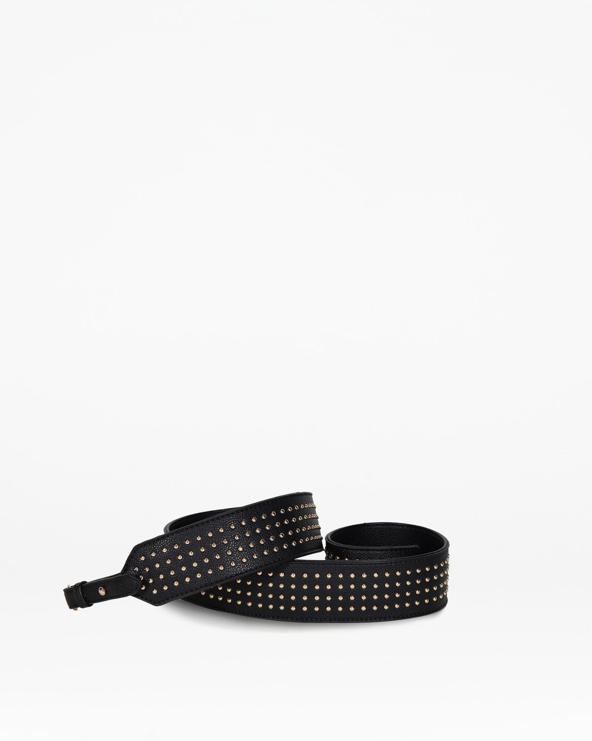 Black Studded Bag Strap